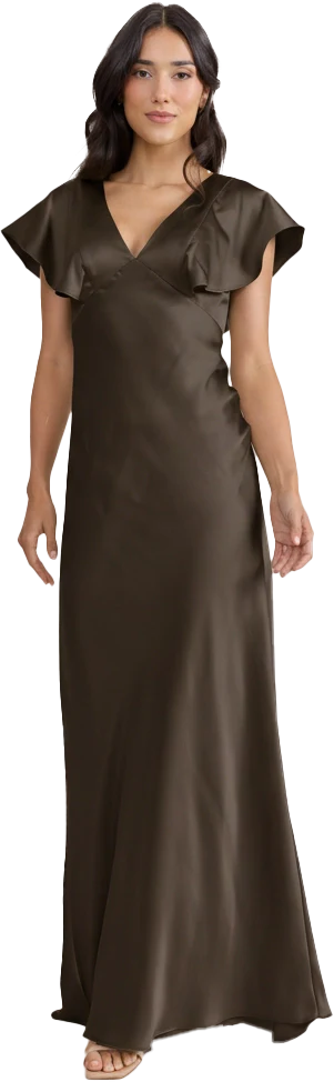 Eden Satin Dress | Made To Order - Image 171