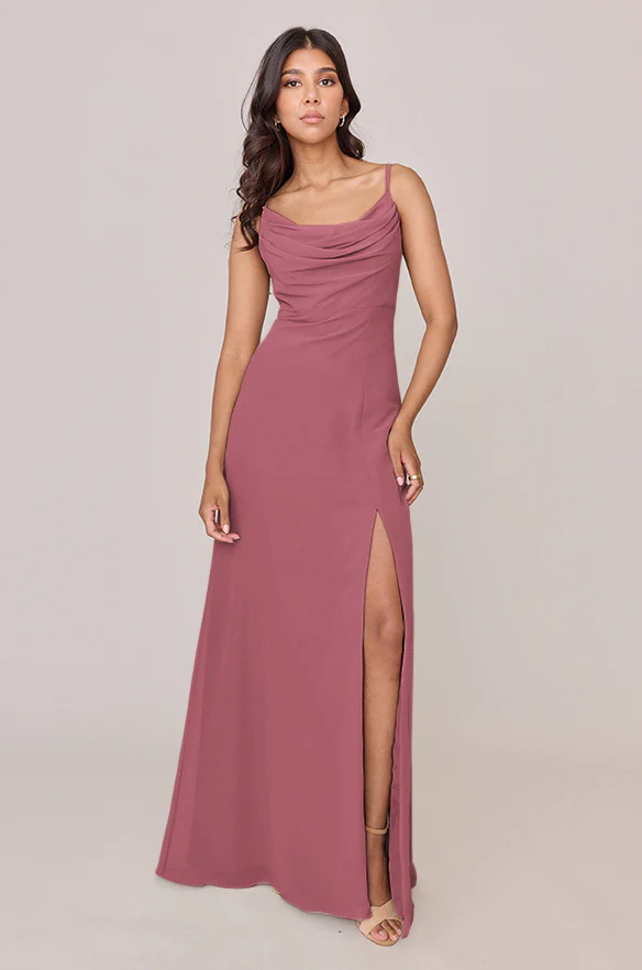 Ember Chiffon Dress | Made To Order - Image 111