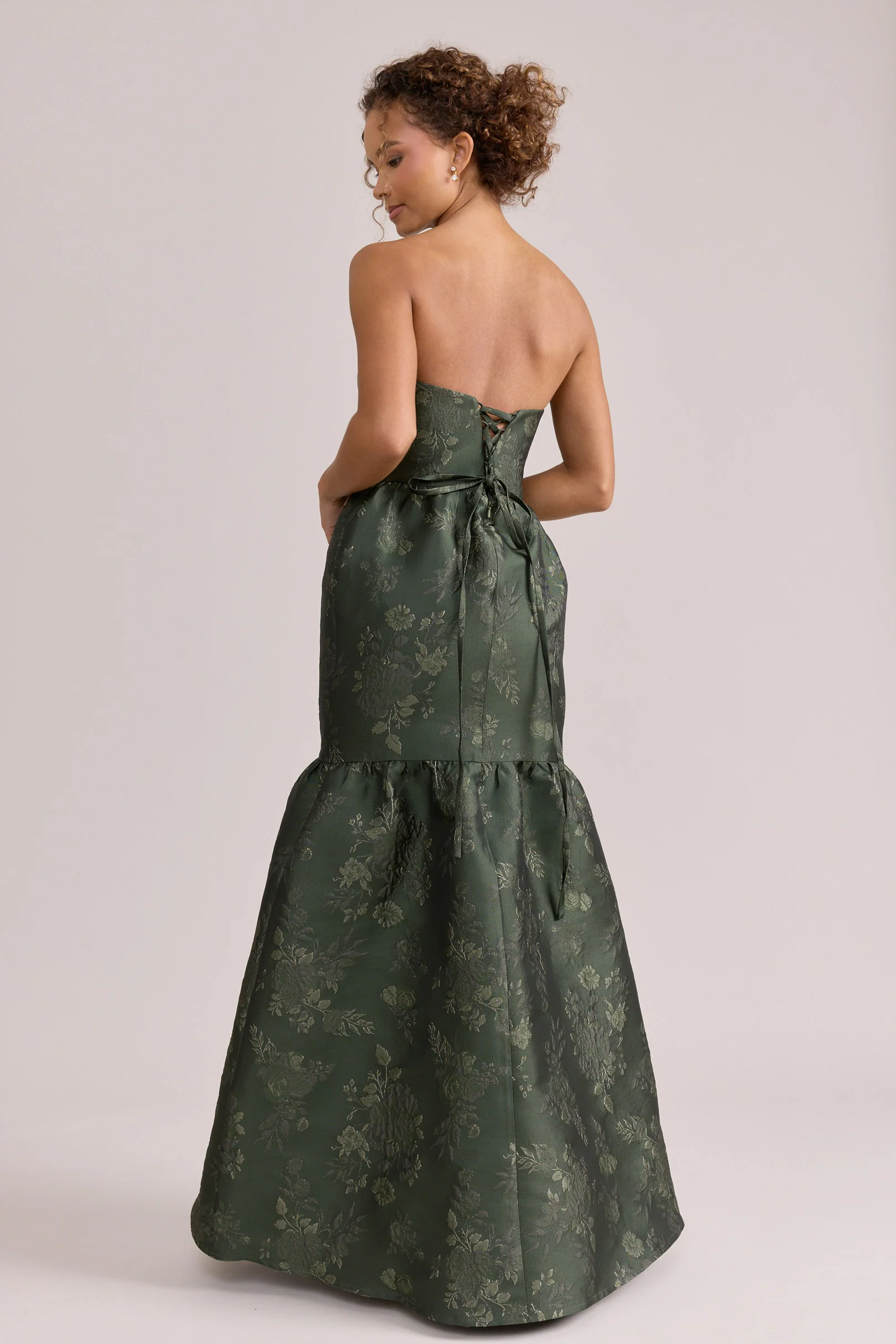 Esme Jacquard Dress | Made To Order - Image 40