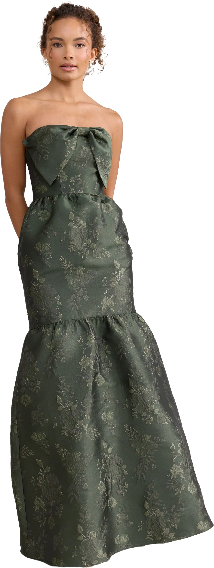 Esme Jacquard Dress | Made To Order - Image 44