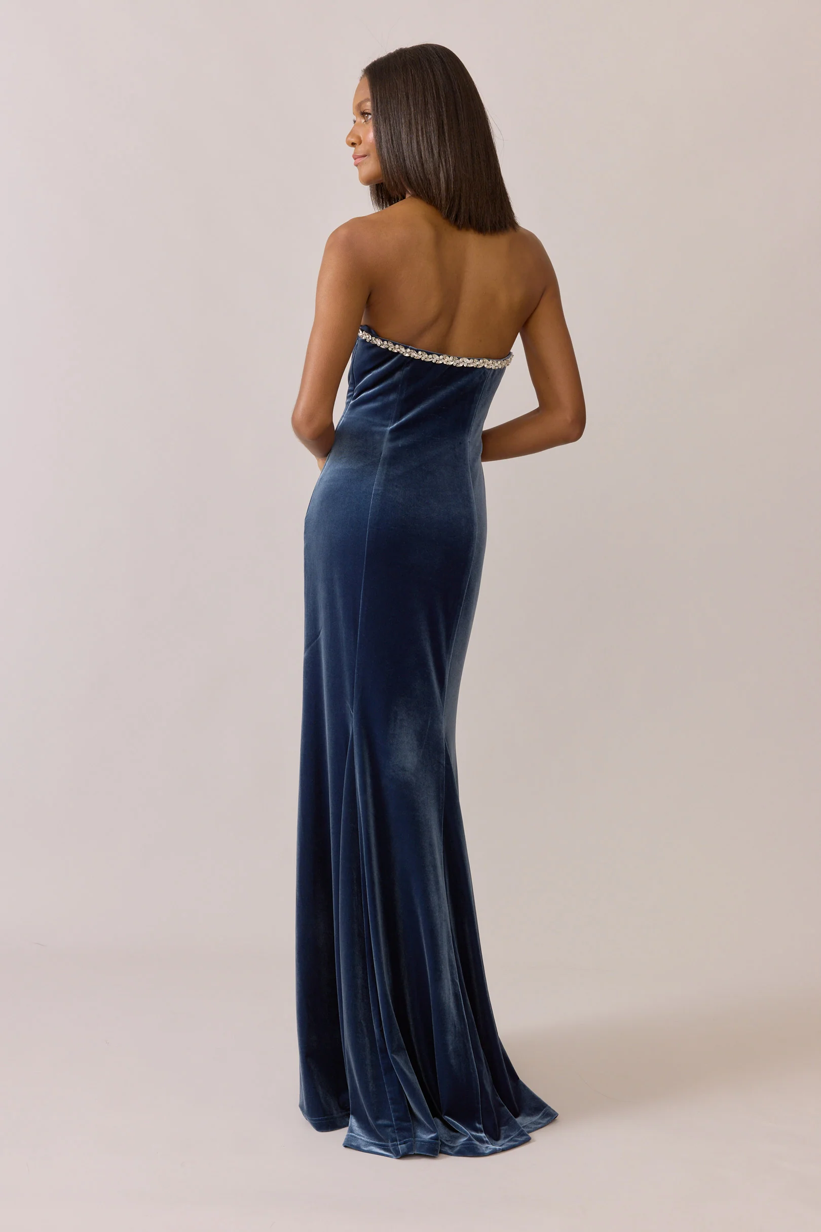 Estelle Luxe Velvet Dress | Made To Order - Image 4