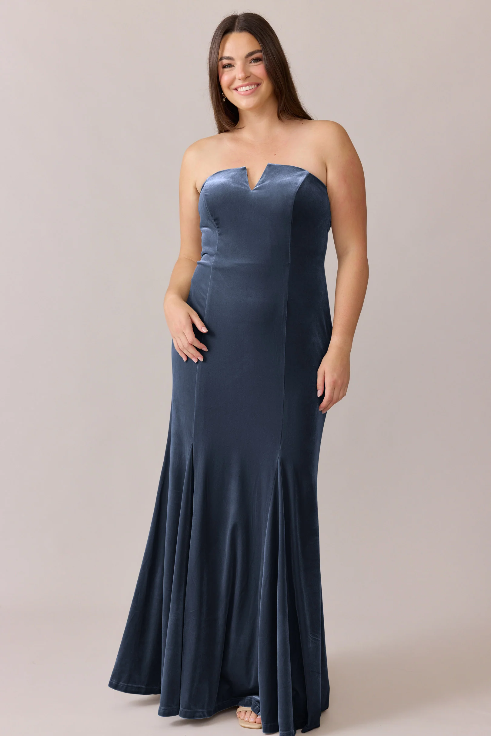 Estelle Velvet Dress | Made To Order - Image 26