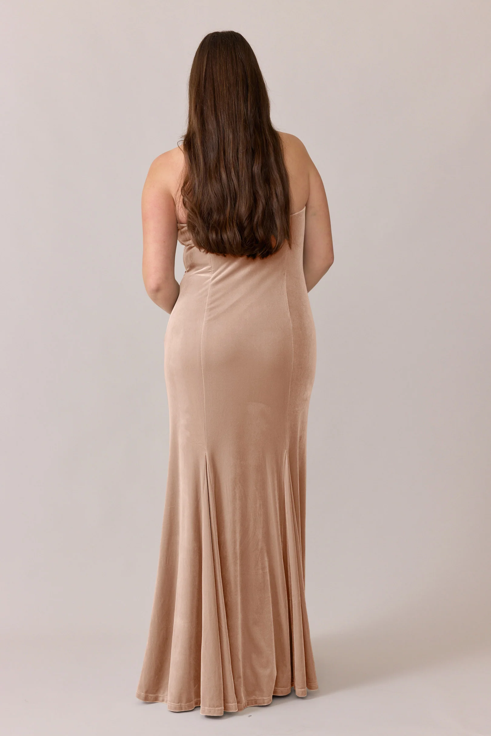 Estelle Velvet Dress | Made To Order - Image 42