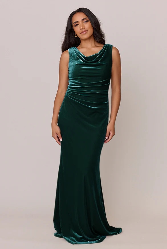 Faith Velvet Dress | Made To Order - Image 22