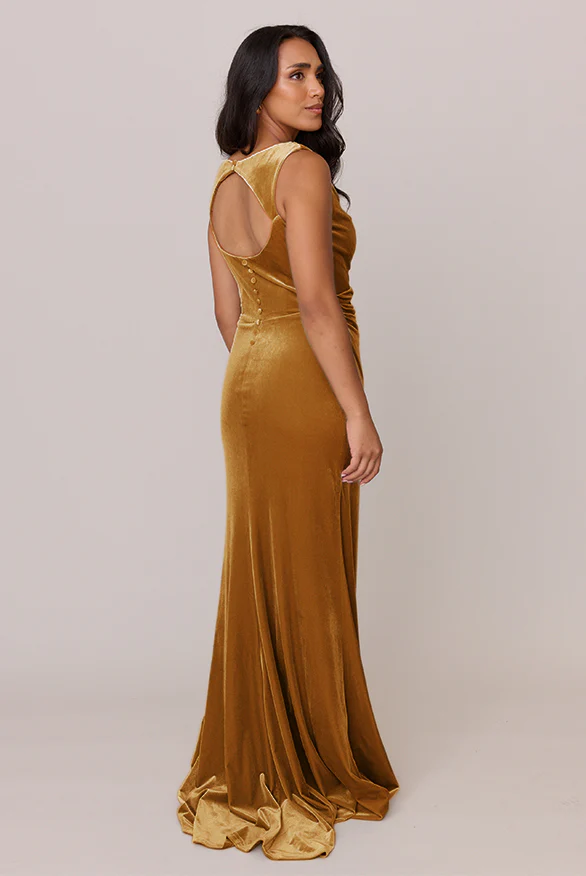 Faith Velvet Dress | Made To Order - Image 31