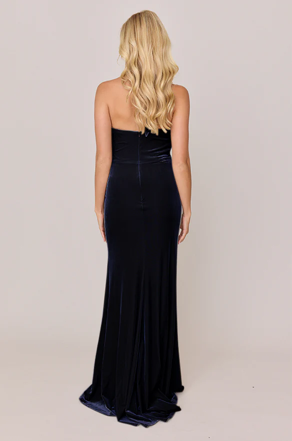 Fallon Velvet Dress | Made To Order - Image 30