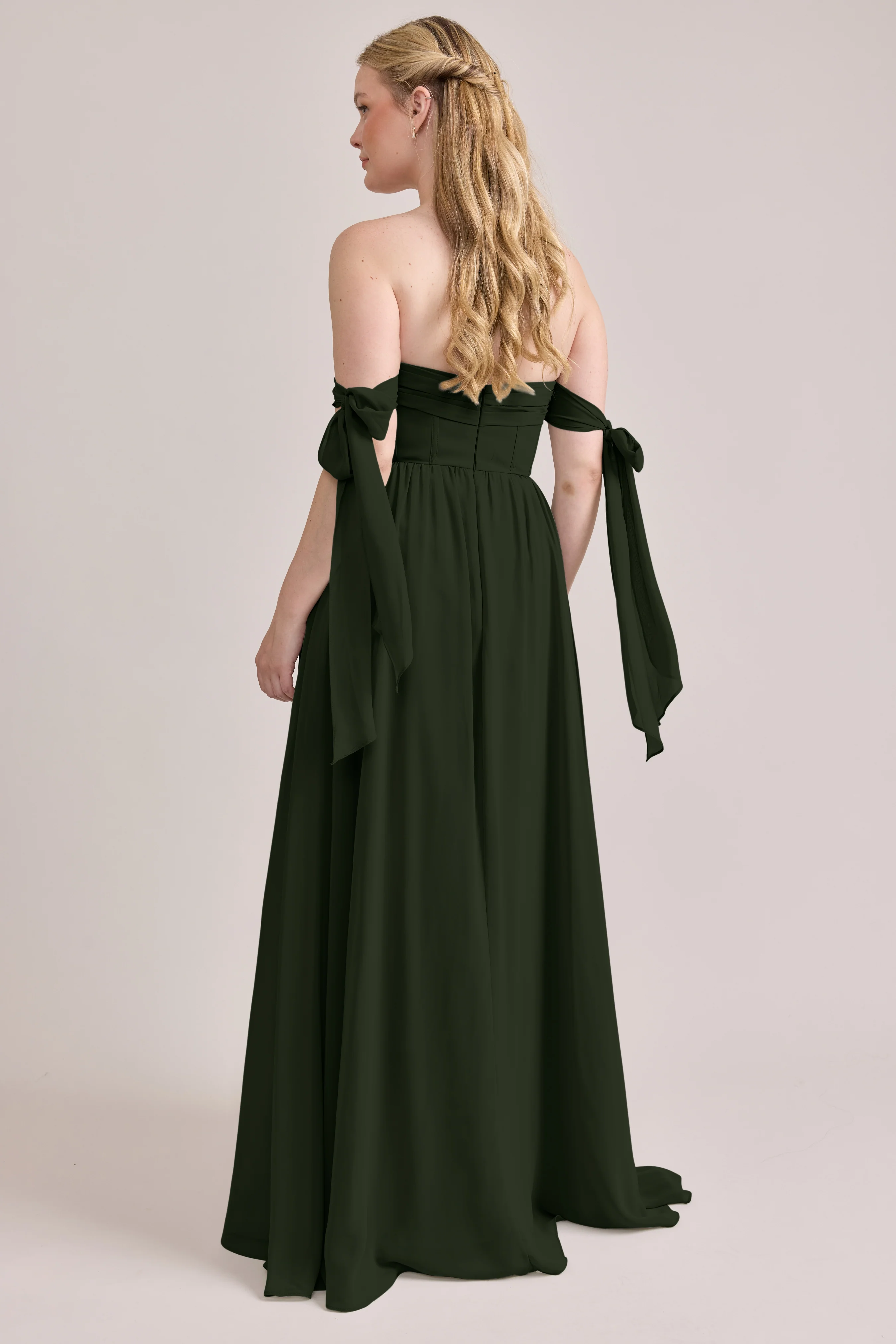 Genevieve Convertible Chiffon Dress | Made To Order - Image 30