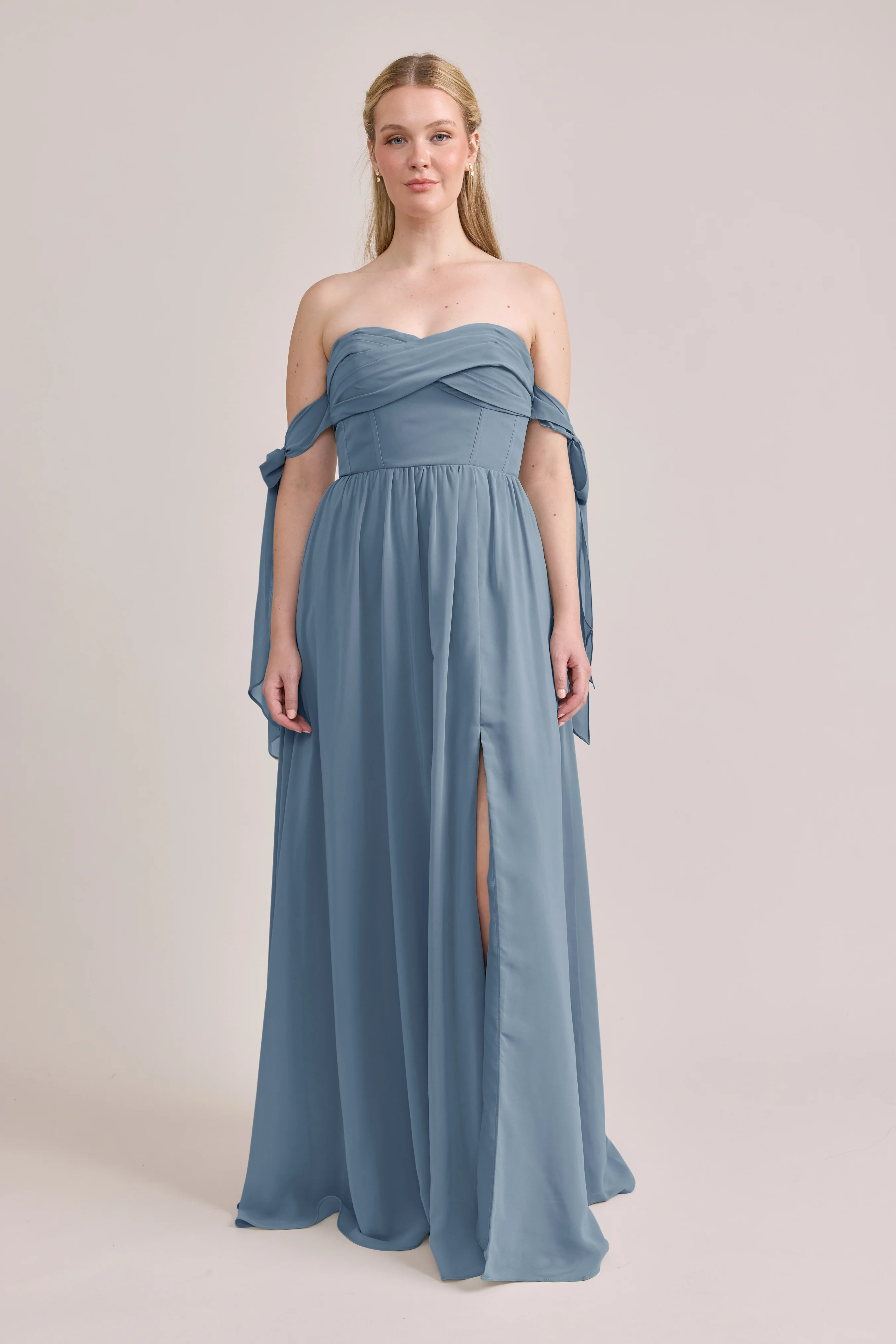 Genevieve Convertible Chiffon Dress | Made To Order - Image 47