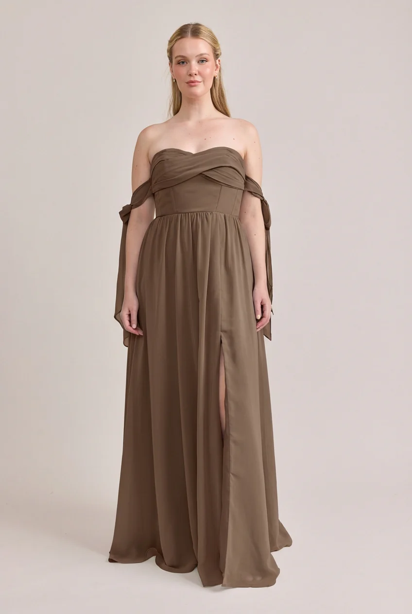 Genevieve Convertible Chiffon Dress | Made To Order - Image 97