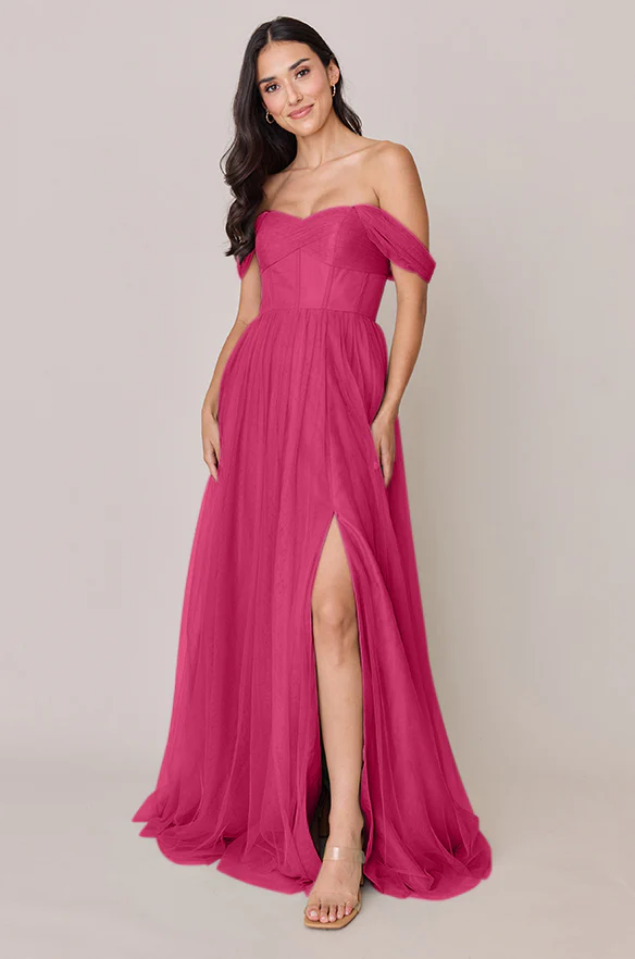 Genevieve Convertible Tulle Dress | Made To Order - Image 44