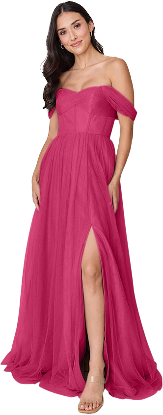 Genevieve Convertible Tulle Dress | Made To Order - Image 95