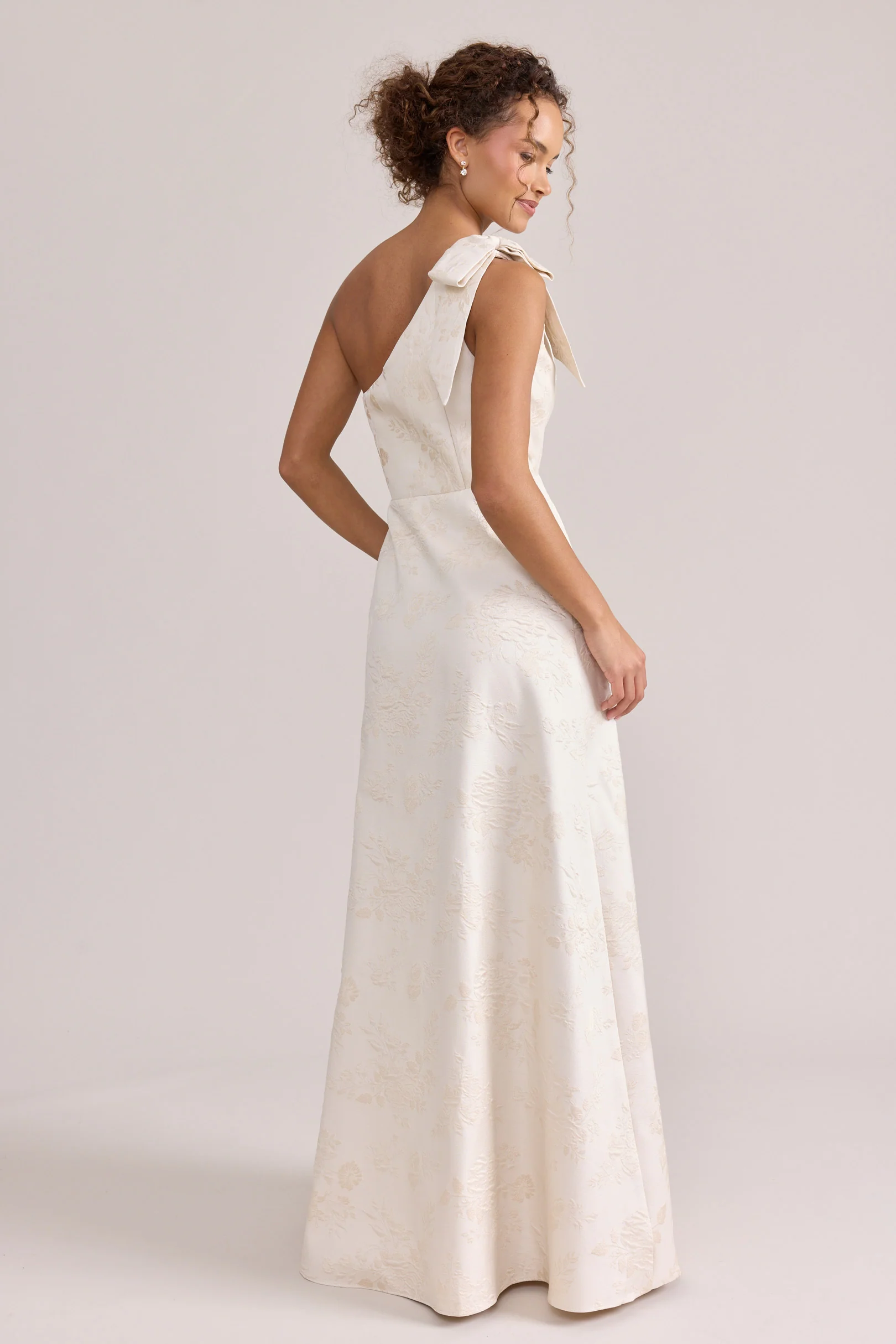 Georgina Jacquard Dress | Made To Order - Image 13