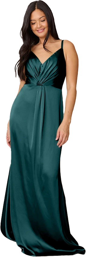 Giada Satin Dress | Made To Order - Image 117