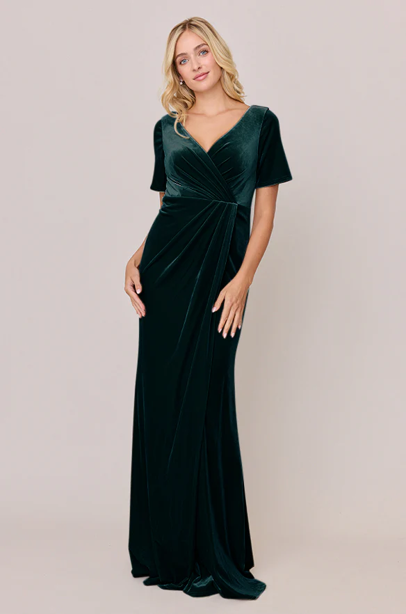 Giselle Velvet Dress | Made To Order - Image 14