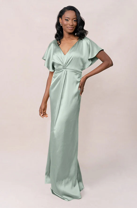 Gwen Satin Dress | Made To Order - Image 128