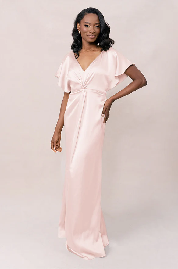 Gwen Satin Dress | Made To Order - Image 62