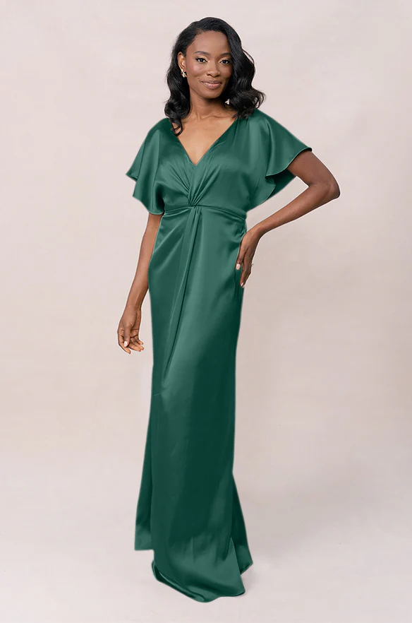 Gwen Satin Dress | Made To Order - Image 82
