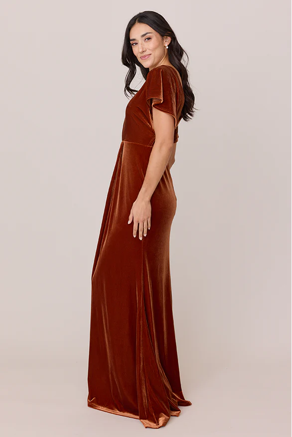 Gwen Velvet Dress | Made To Order - Image 3