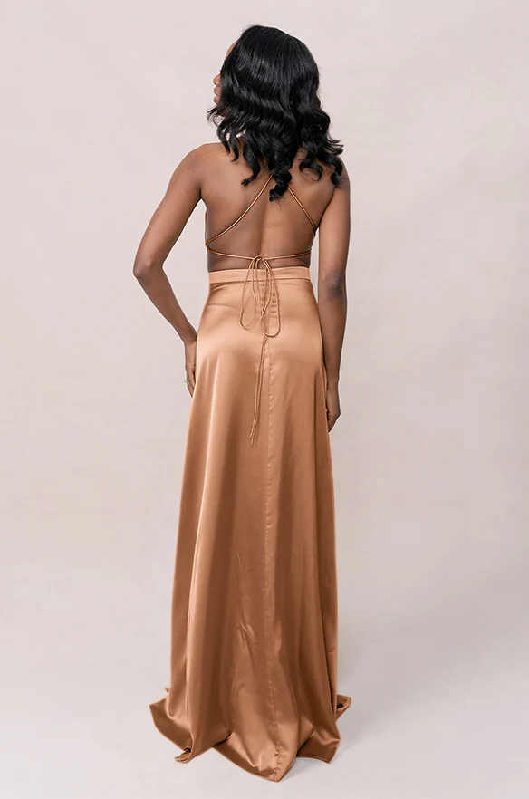 Haven Satin Dress | Made To Order - Image 146