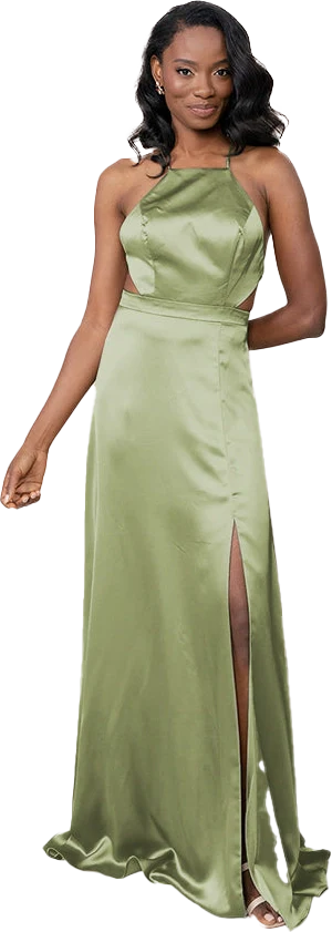 Haven Satin Dress | Made To Order - Image 165