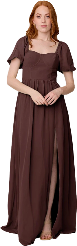 Isabella Chiffon Dress | Made To Order - Image 120