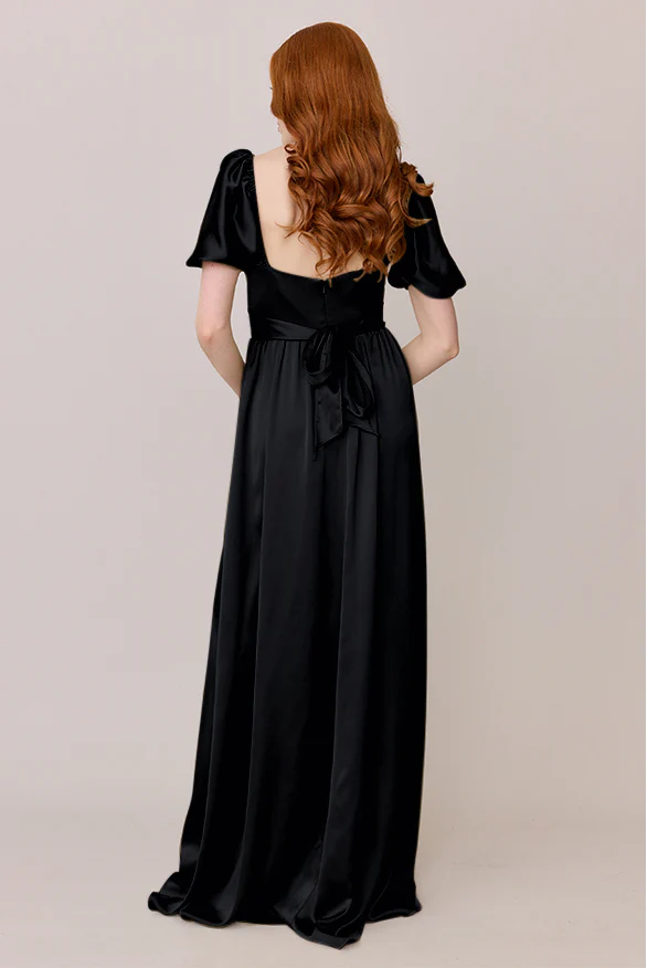 Isabella Satin Dress | Made To Order - Image 13
