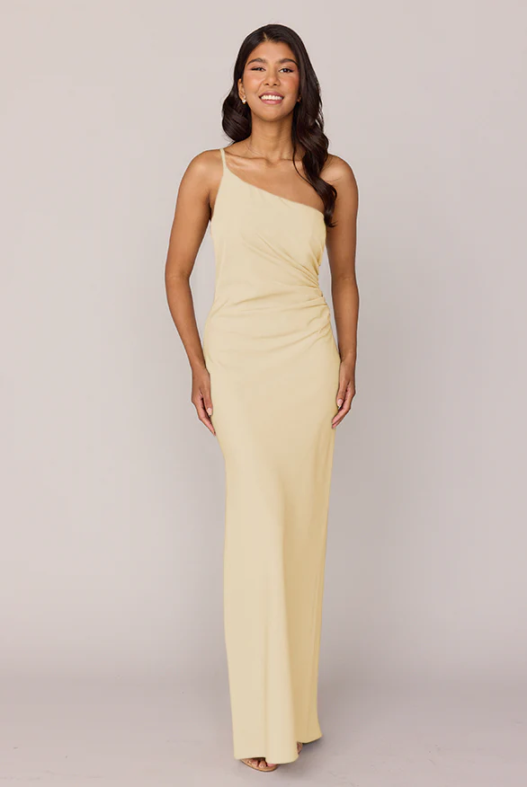 Jade Crepe Dress | Made To Order - Image 123