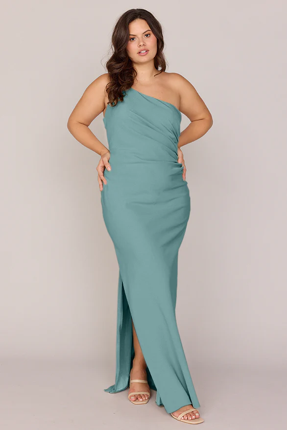 Jade Crepe Dress | Made To Order - Image 147