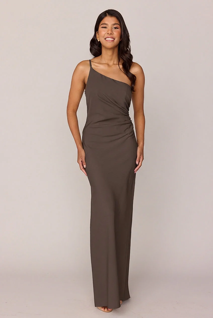 Jade Crepe Dress | Made To Order - Image 179