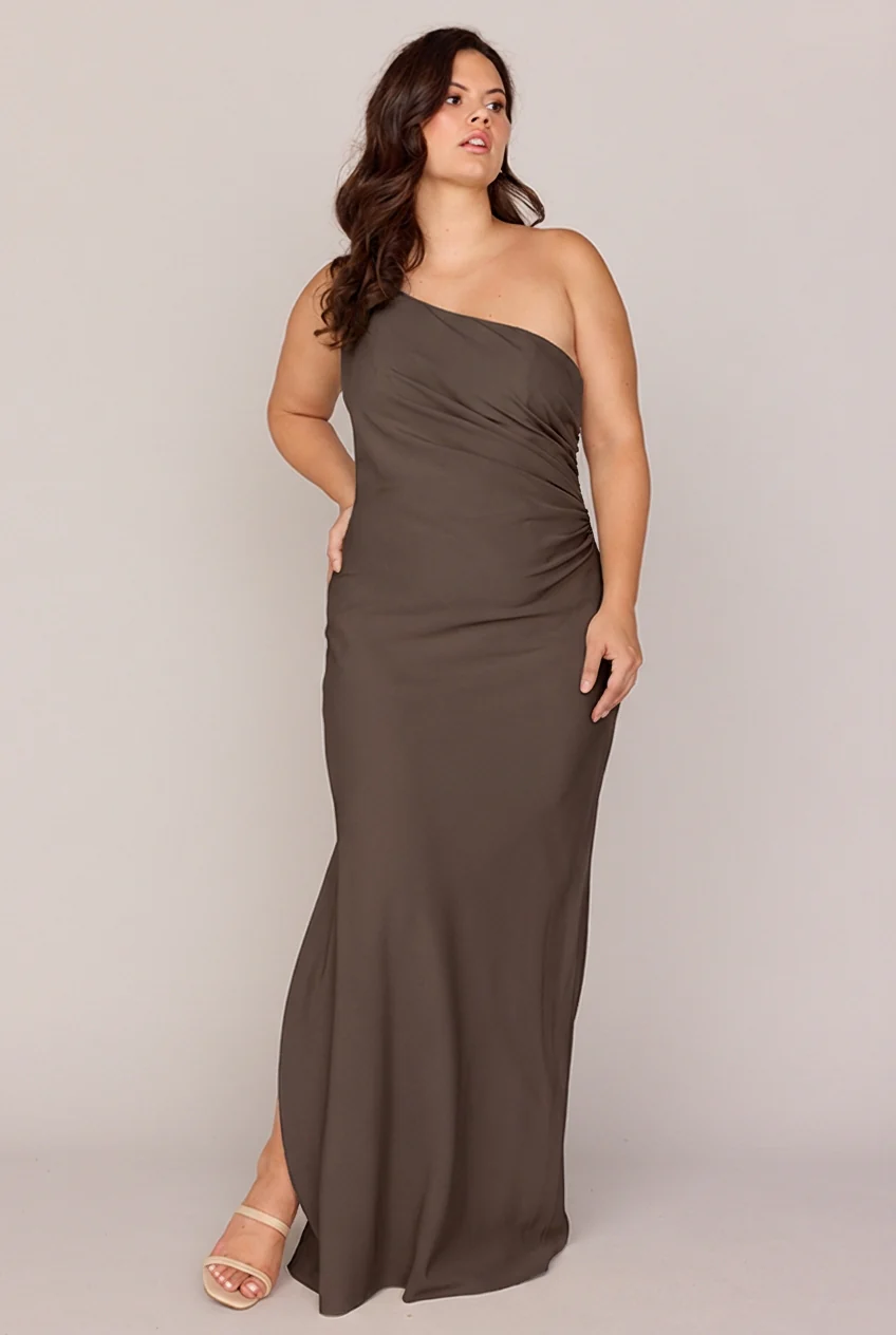 Jade Crepe Dress | Made To Order - Image 183