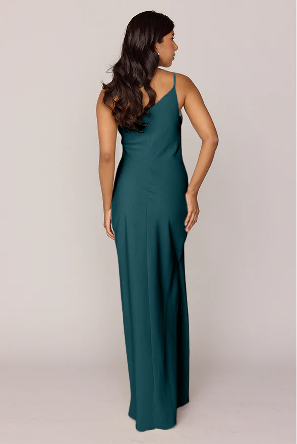 Jade Crepe Dress | Made To Order - Image 62