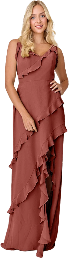 Jules Chiffon Dress | Made To Order - Image 194