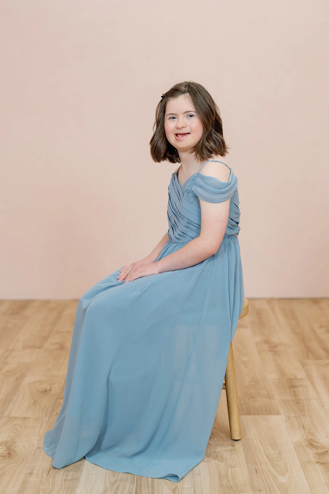 Juniors Lily Chiffon Dress | Made To Order - Image 2