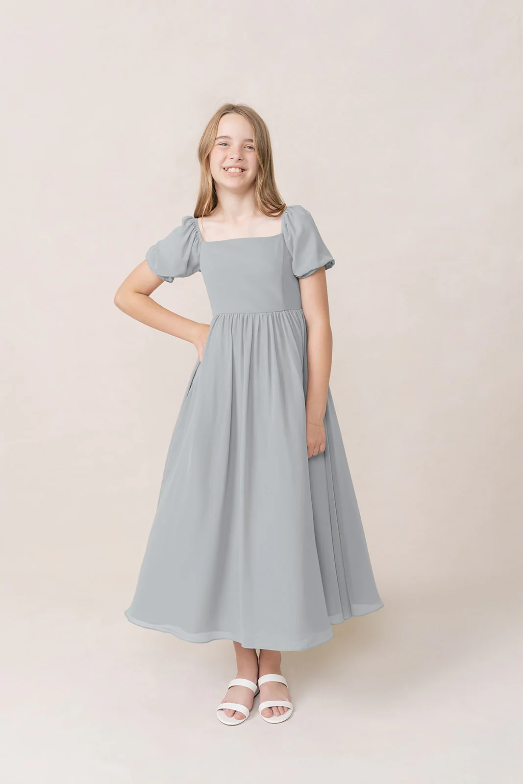 Juniors Maeve Chiffon Dress | Made To Order - Image 29