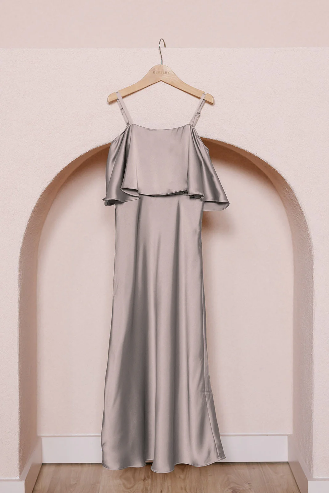 Juniors Riley Convertible Satin Dress | Made To Order - Image 26