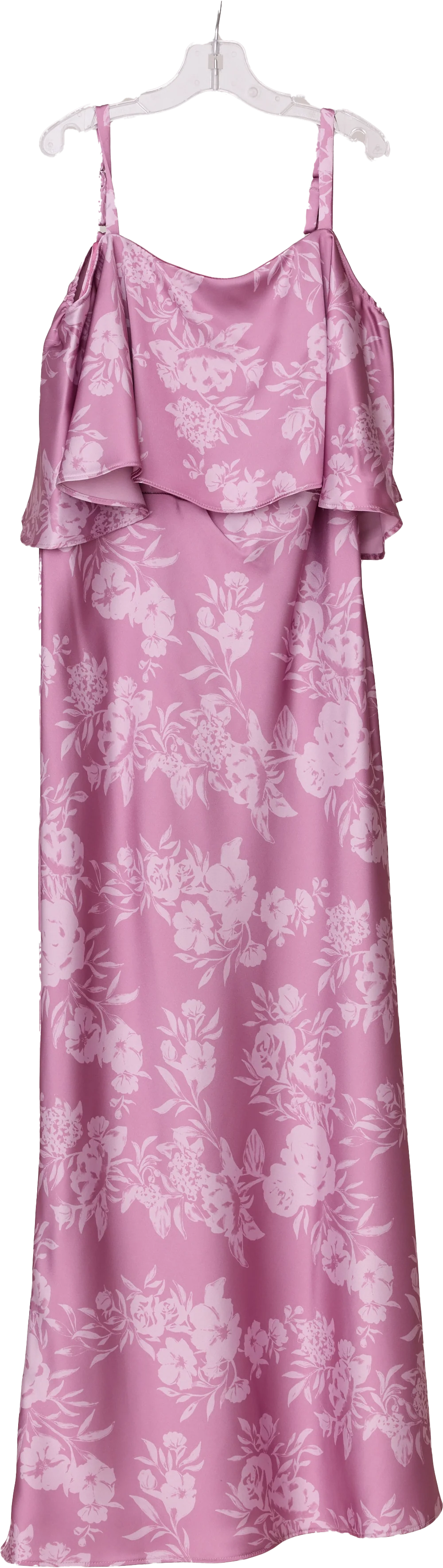 Juniors Riley Convertible Satin Floral Print Dress | Made To Order - Image 28