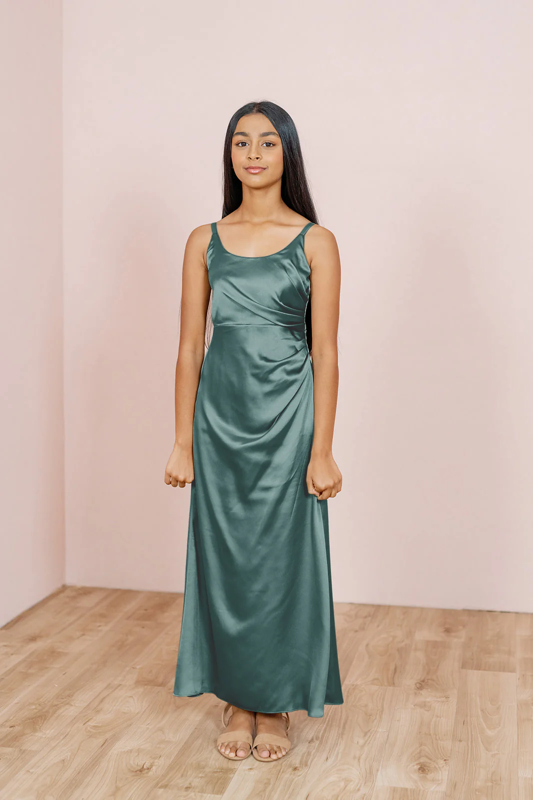 Juniors Rory Satin Dress | Made To Order - Image 20