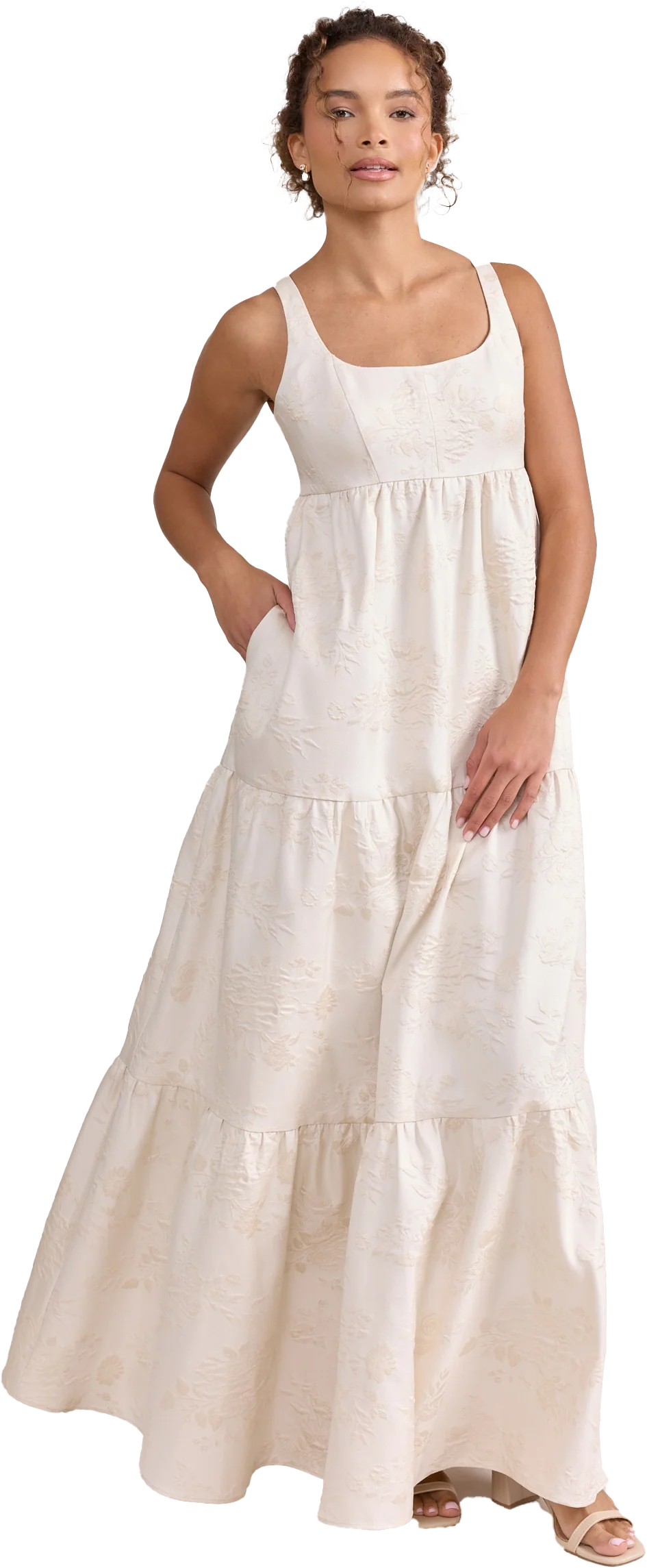 Juniper Jacquard Dress | Made To Order - Image 21