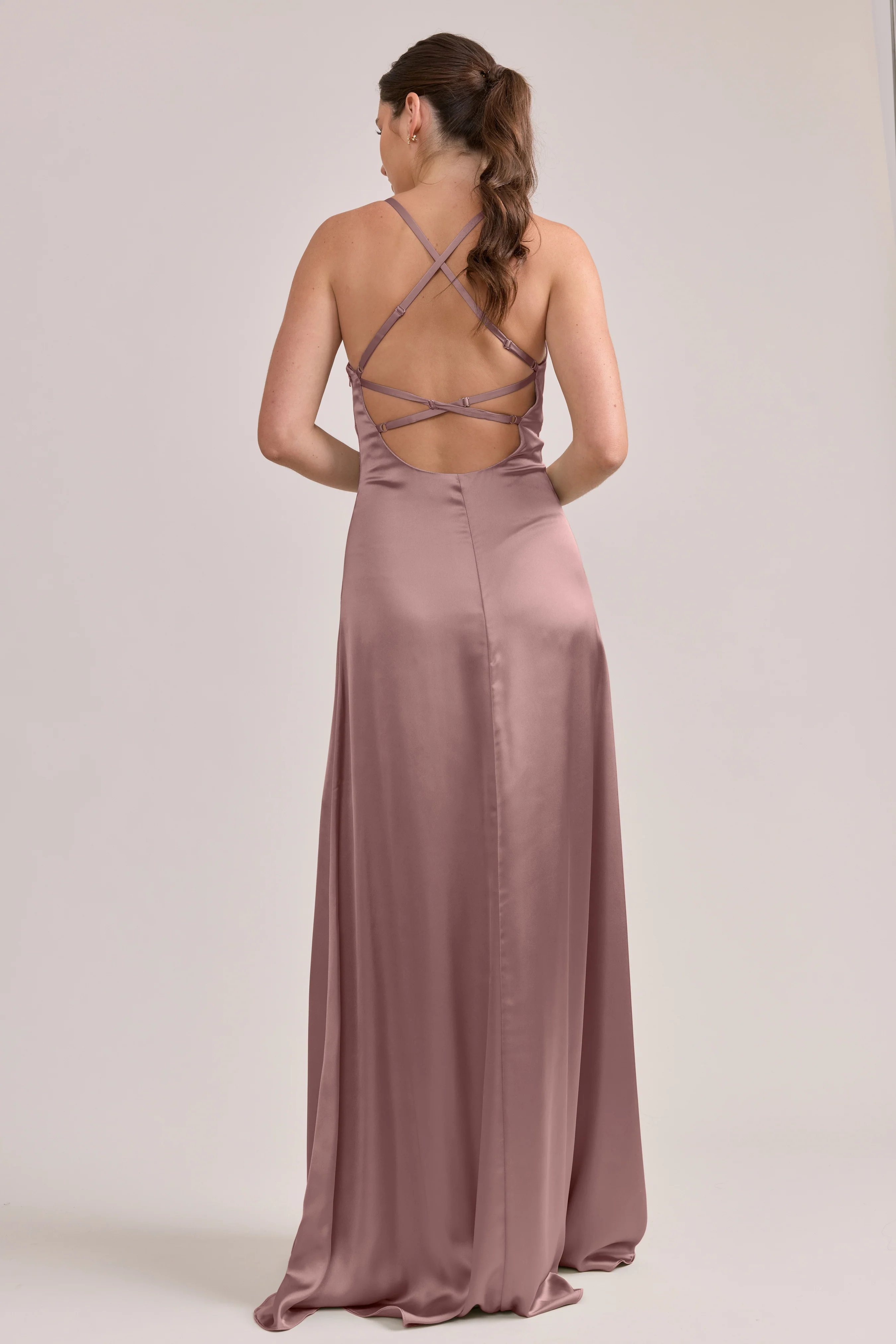 Karsyn Satin Dress | Made To Order - Image 125