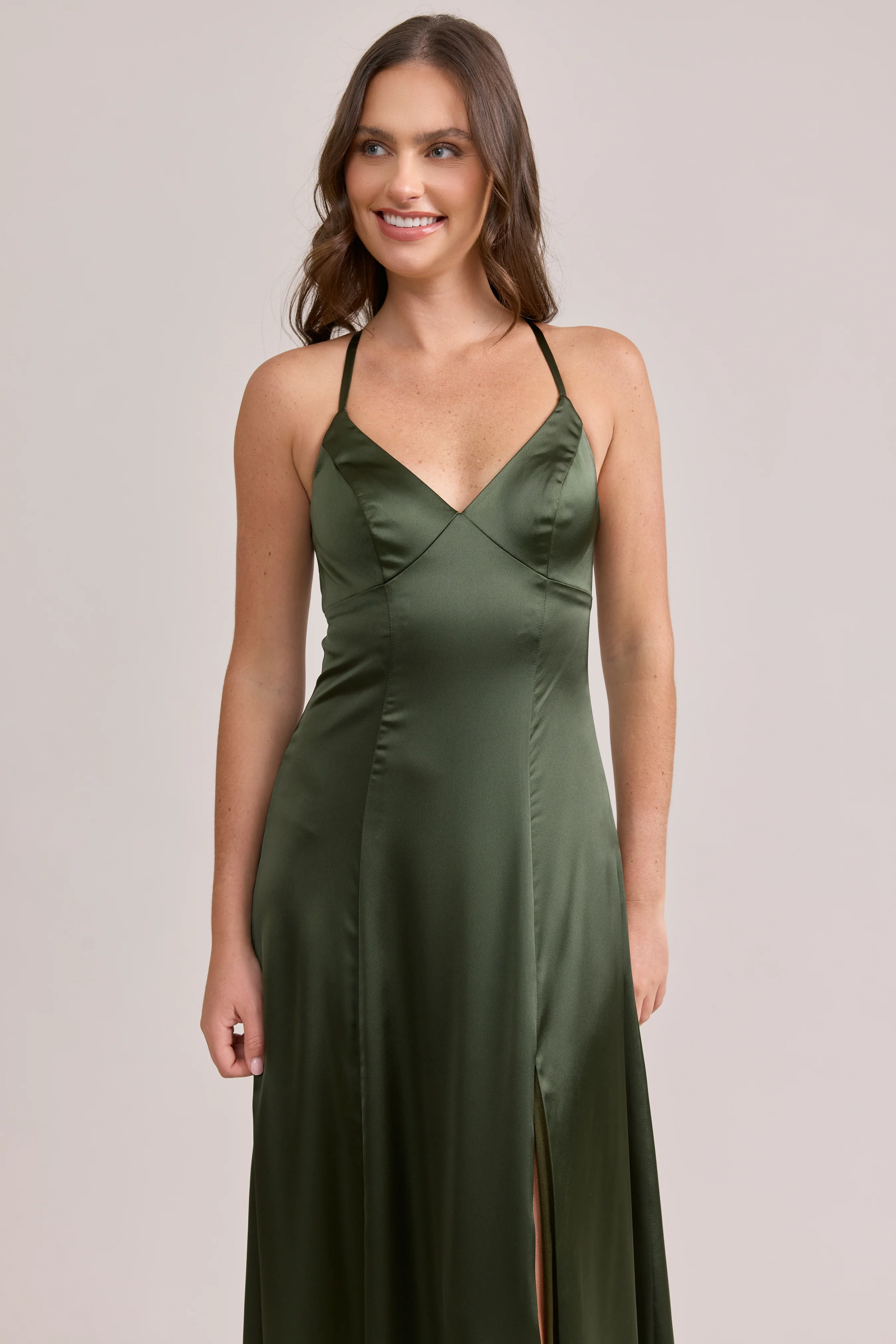 Karsyn Satin Dress | Made To Order - Image 3