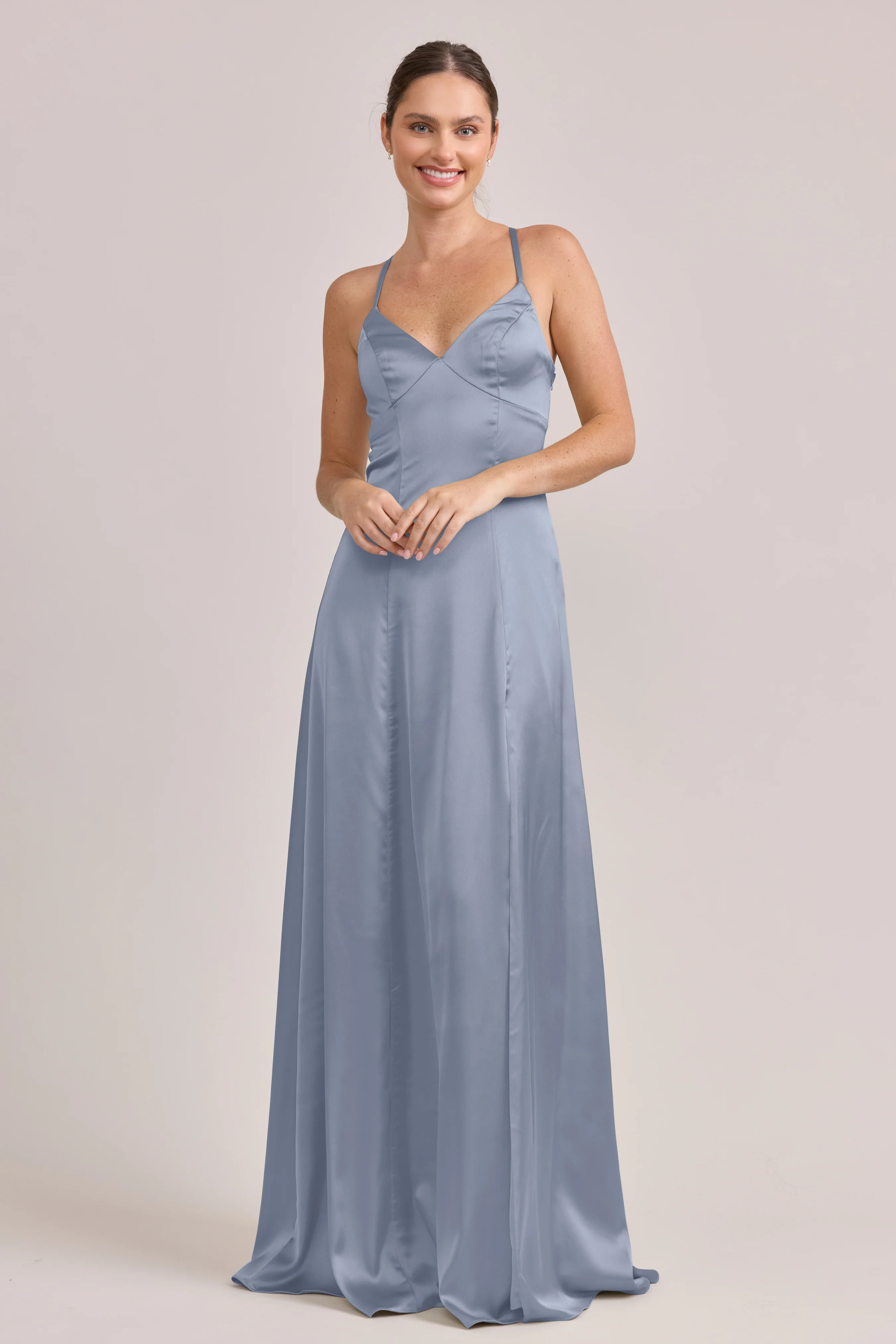 Karsyn Satin Dress | Made To Order - Image 53