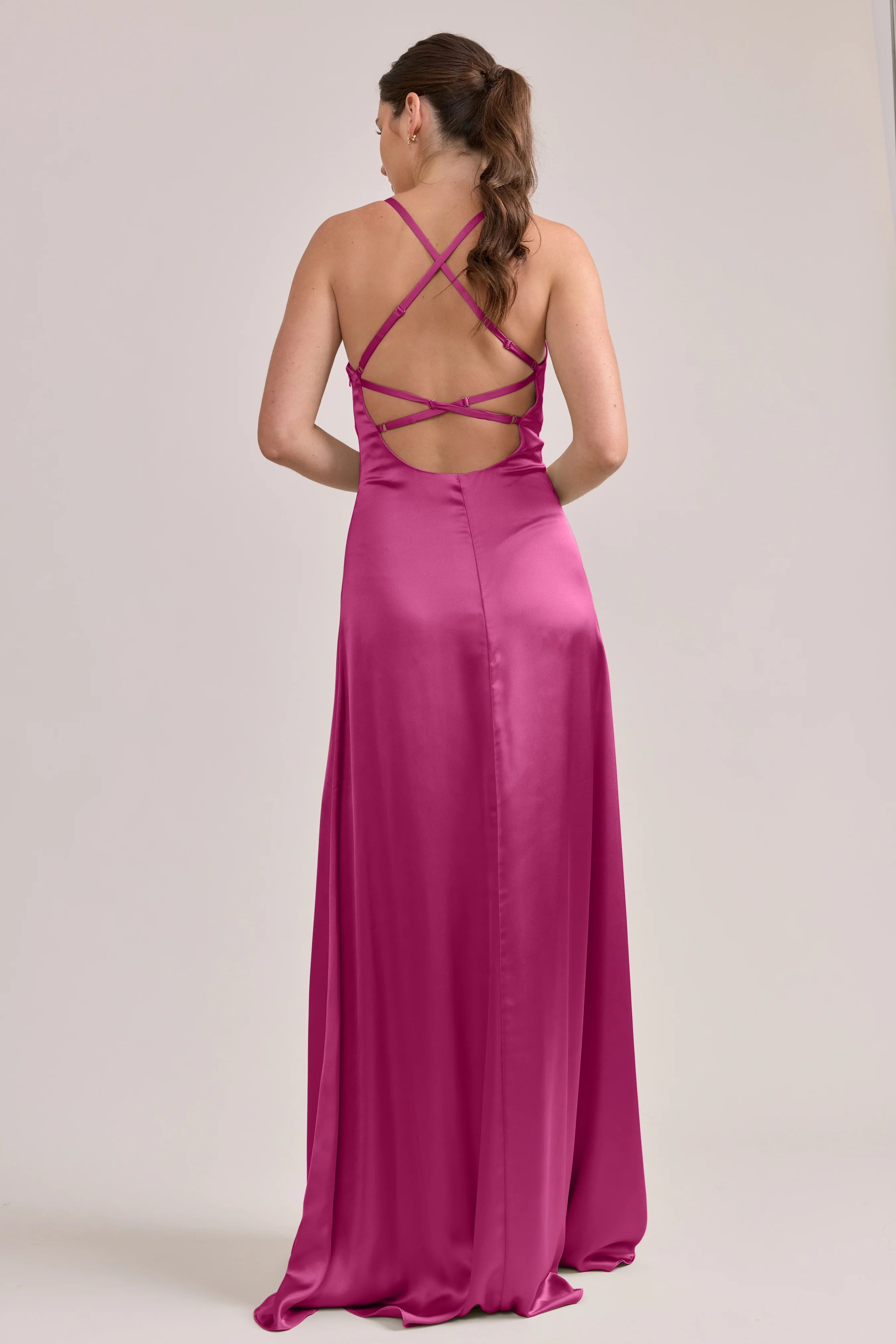 Karsyn Satin Dress | Made To Order - Image 57
