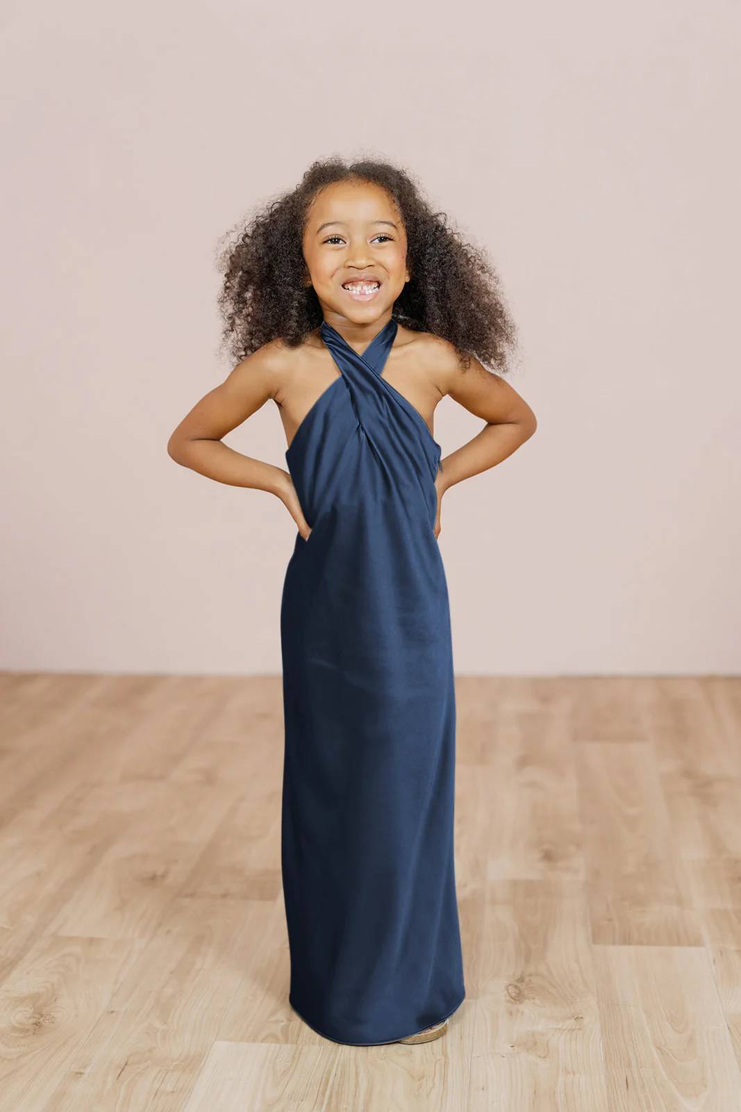 Kids Athena Satin Dress | Made To Order - Image 21