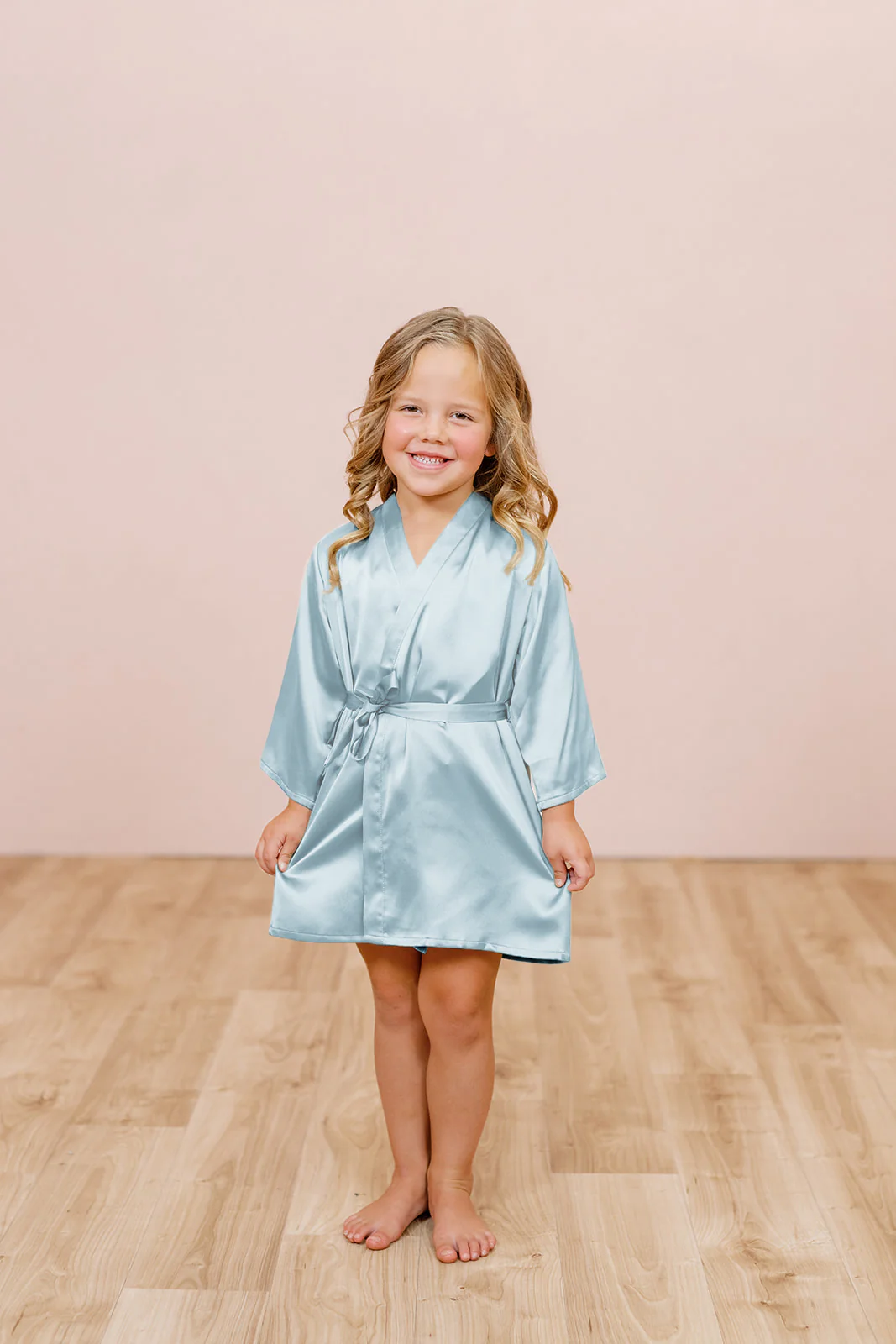 Kids Getting Ready Satin Robe | Made To Order - Image 39