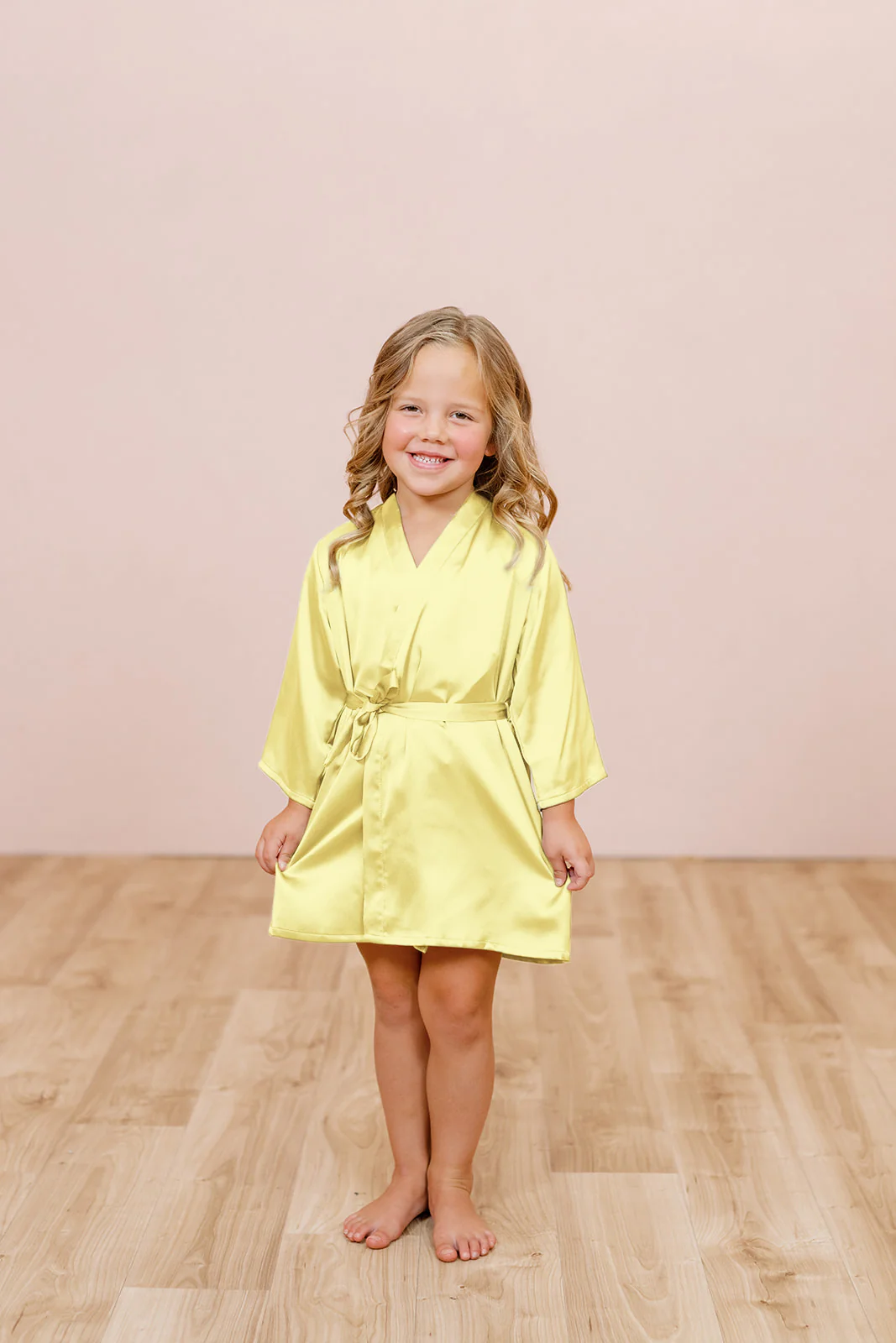 Kids Getting Ready Satin Robe | Made To Order - Image 42
