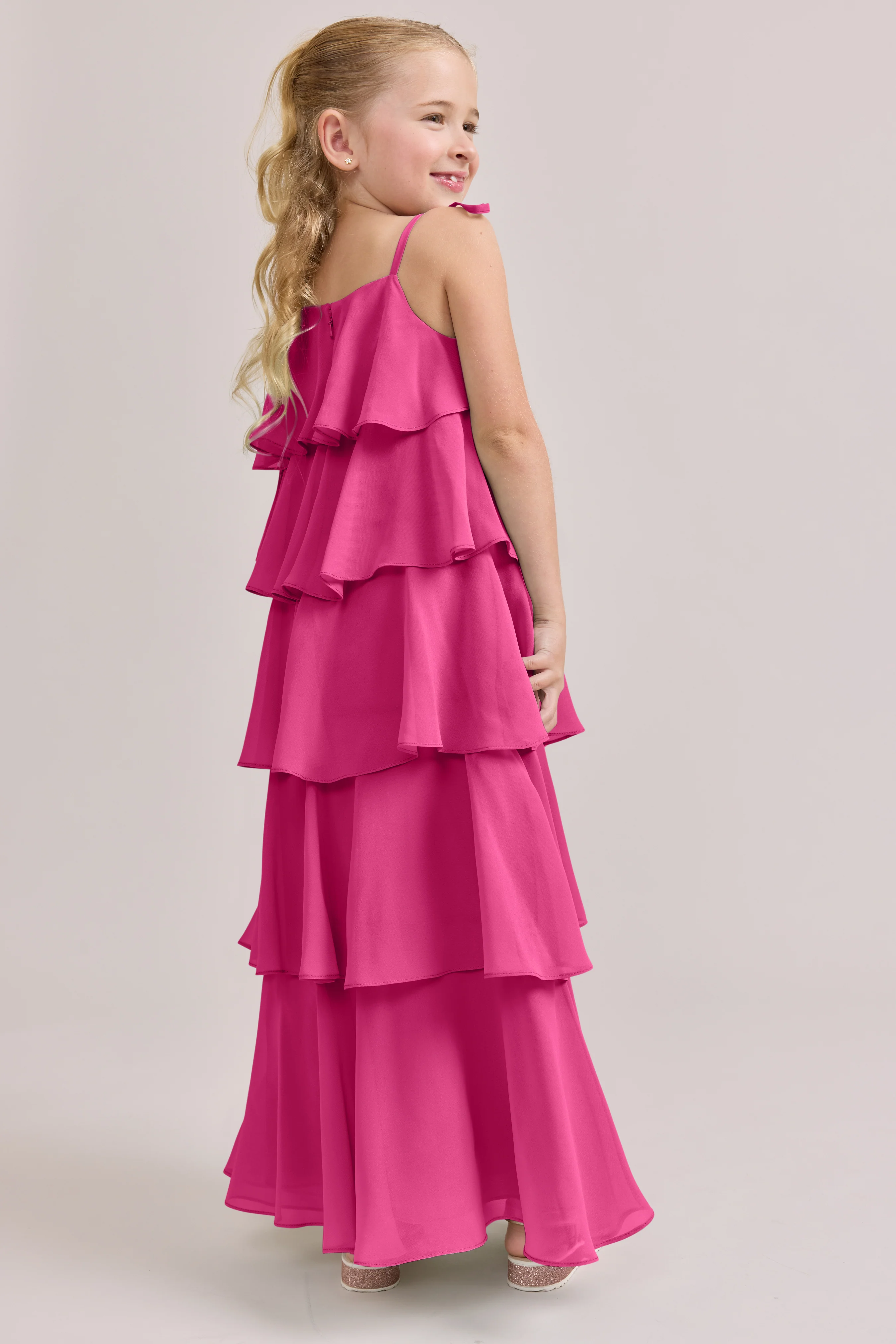 Kids June Chiffon Dress | Made To Order - Image 104