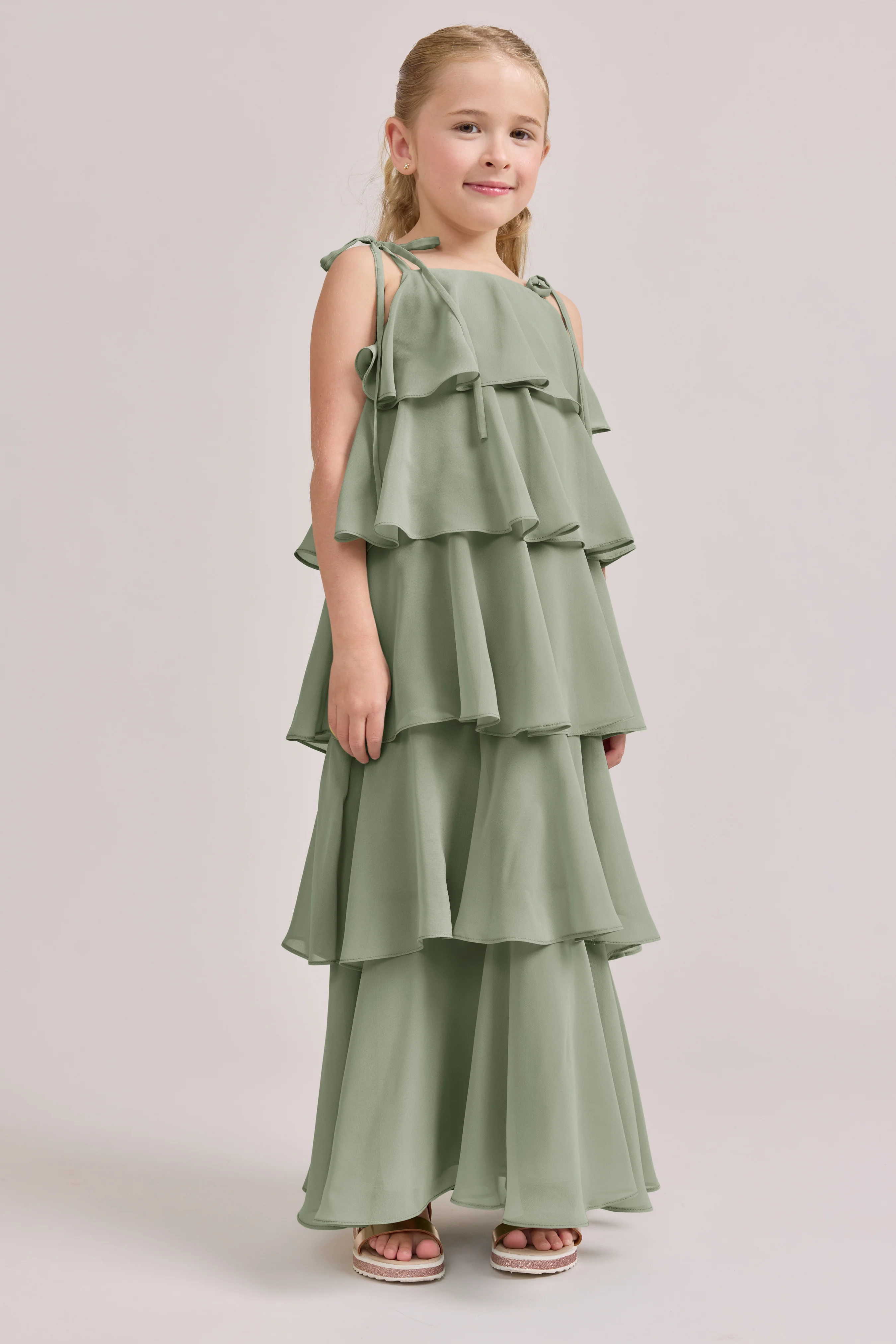 Kids June Chiffon Dress | Made To Order - Image 12