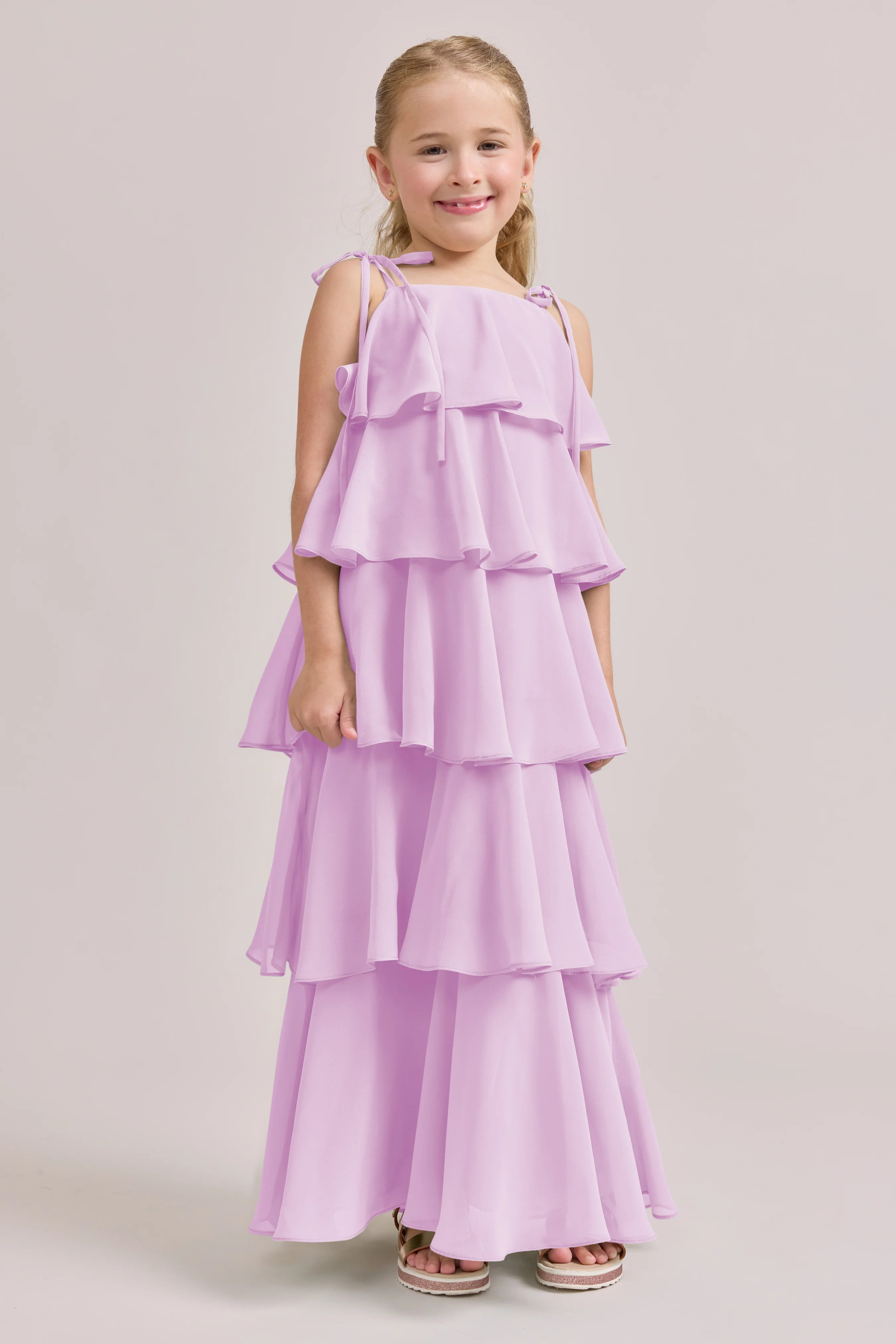 Kids June Chiffon Dress | Made To Order - Image 80