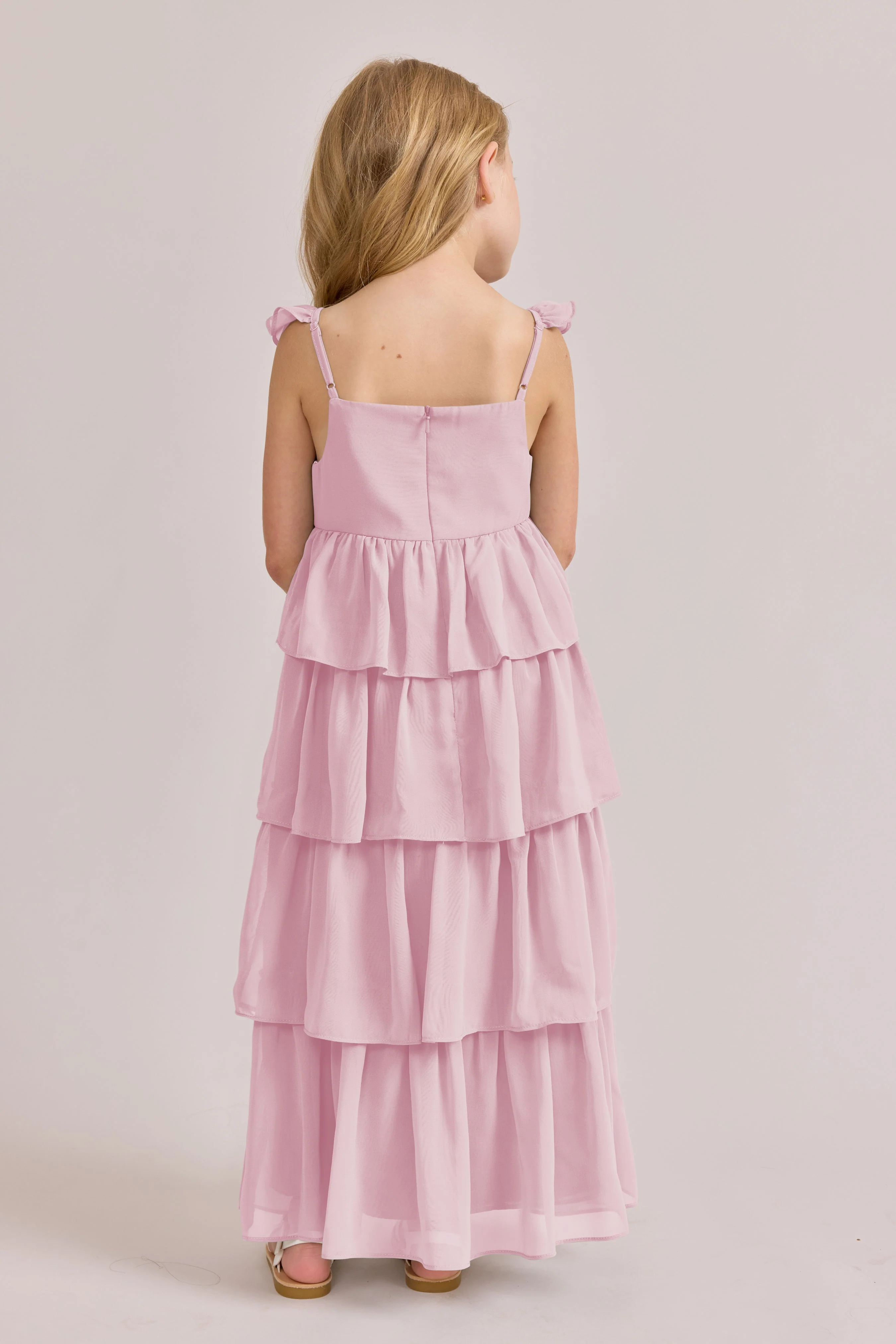 Kids Poppy Chiffon Dress | Made To Order - Image 122