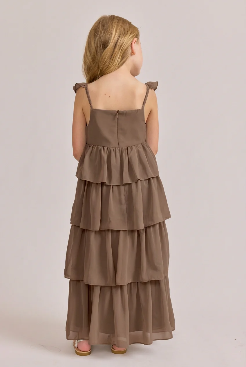 Kids Poppy Chiffon Dress | Made To Order - Image 127